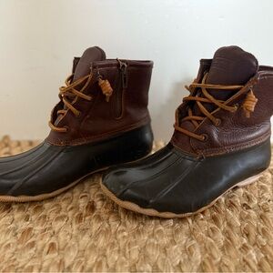 Sperry Brown Duck Boots